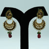 Royal Meenakshi Kundan Pearl Chandbali Earrings
