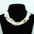 Pearl Shell Cluster Necklace