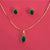 Emerald Grace Pendant Set