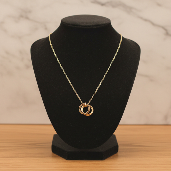 Infinity Duo Circle Pendant