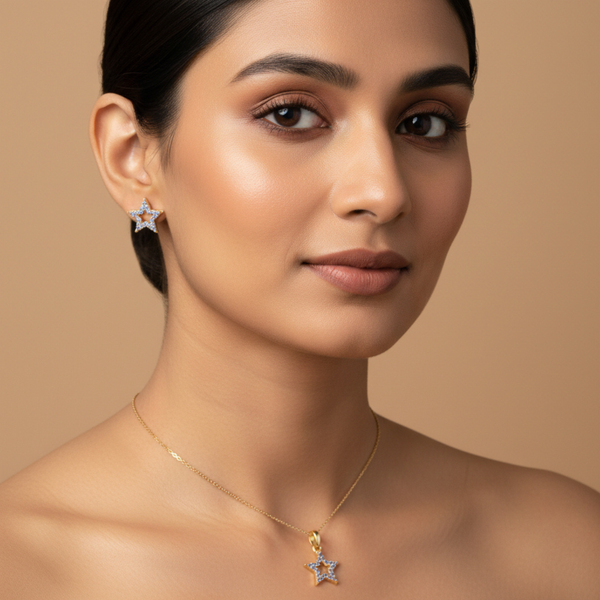 Celestial Star Pendant Set