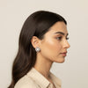 Celeste Pearl Halo Studs