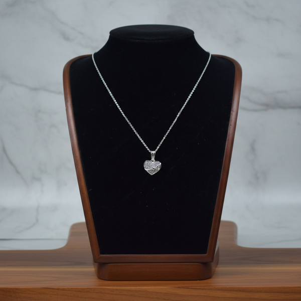 Eternal Spark Heart Pendant