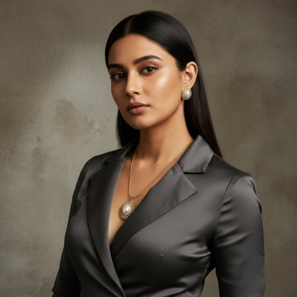 Pearl Radiance Pendant Set