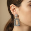 Silver Prism Dazzle Earrings