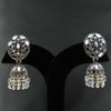 Royal Mirror Meenakari Dome Jhumka Earrings
