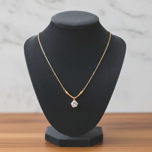 Golden Solace Drop Pendant