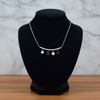 Monochrome Charm Bar Necklace