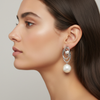 Luna Pearl Drop Earrings