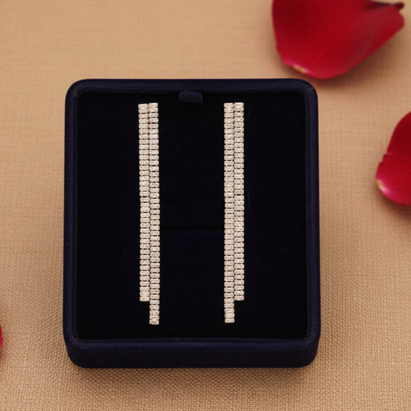 Eterna Spark Line Earrings