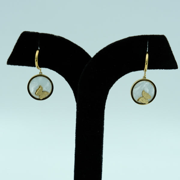 PearlMist Charm Earring