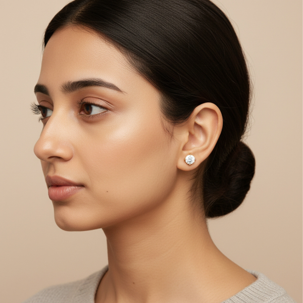 Rosé Timeless Spark Studs