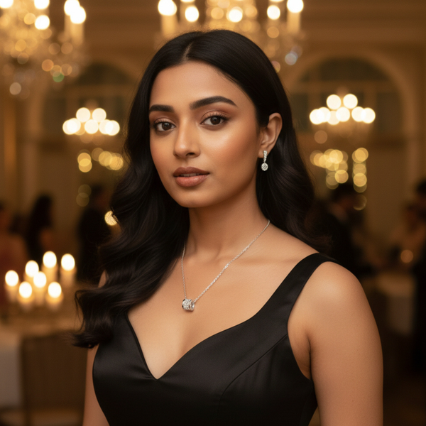 Infinity Spark Band Pendant