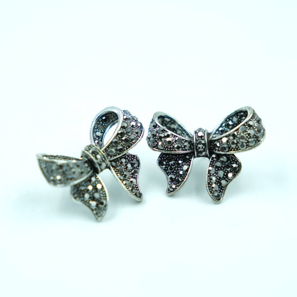 Midnight Bow Spark Studs