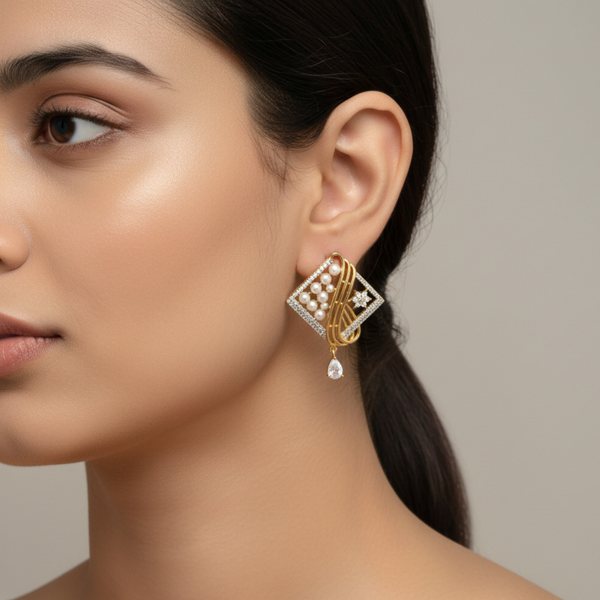 Pearl Veil Elegance Pendant Set