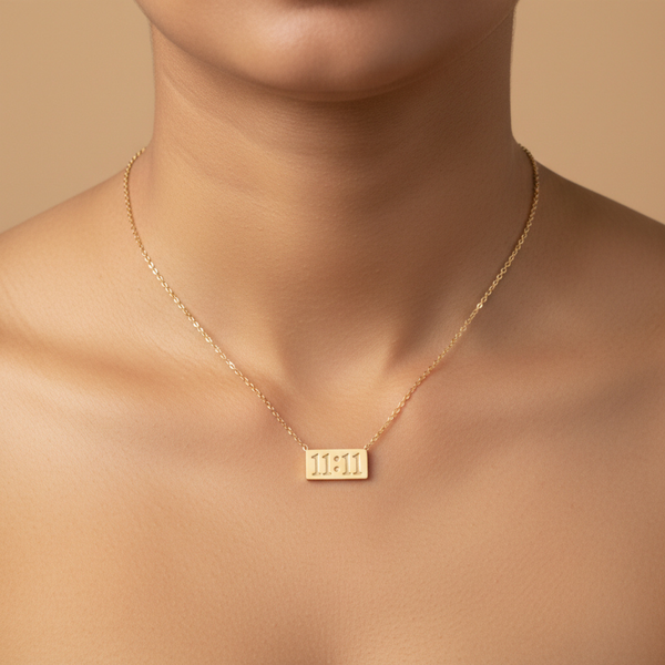 11:11 Manifest Necklace Pendent