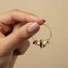 Pearla Twist Hoop Earrings