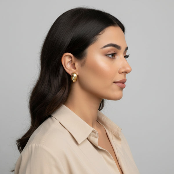 Aurelia Golden Hoops