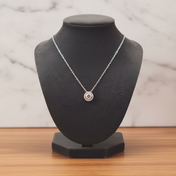 Infinity Halo Spark Pendant