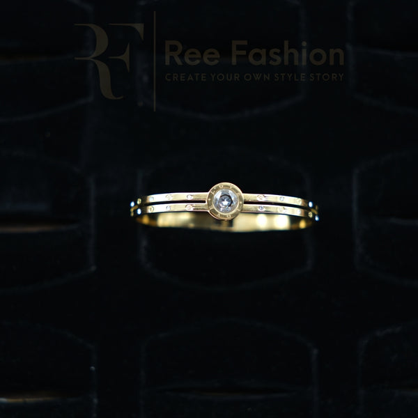 Golden Aura Charm Bracelet