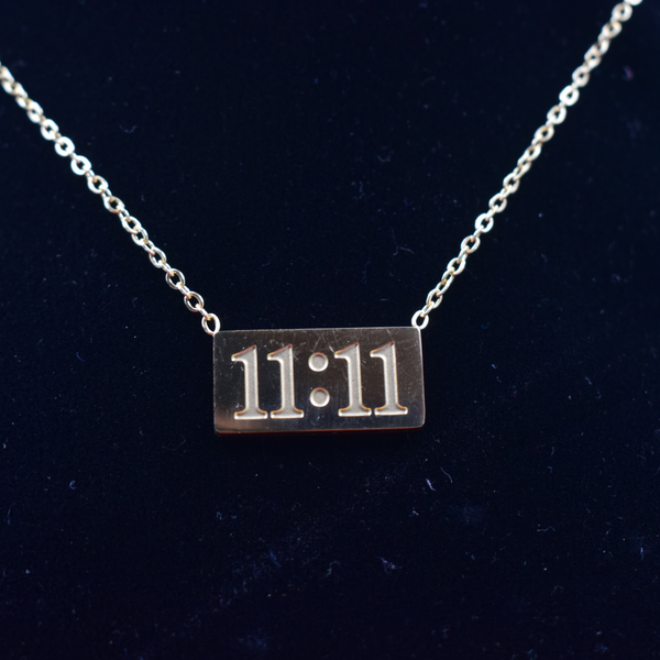 11:11 Manifest Necklace Pendent