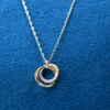 Infinity Duo Circle Pendant