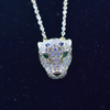 Royal Gold Panther Head Pendant