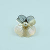 Golden Bloom Pearl Earrings