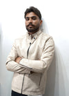 Classic Beige Rider Jacket