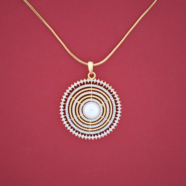 Celestial Pearl Orbit Pendant