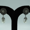 Regal Pearl Halo Earrings
