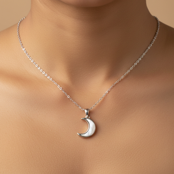 Luna Crescent Moon Pendant