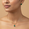 Emerald Grace Pendant Set