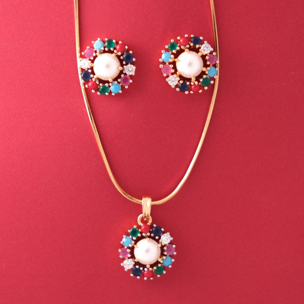 Navratna Pearl Radiance Set