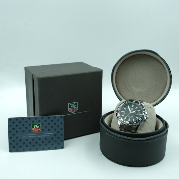 AquaMaster GMT Steel Sports Watch