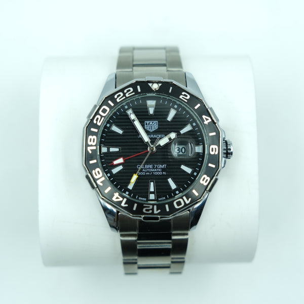 AquaMaster GMT Steel Sports Watch