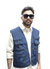 Navy Blue Multi-Pocket Utility Travel Vest