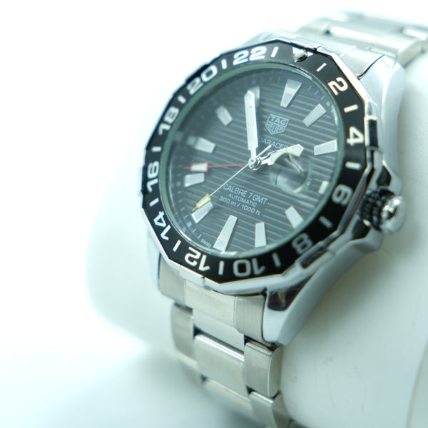 AquaMaster GMT Steel Sports Watch