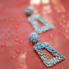 Silver Prism Dazzle Earrings