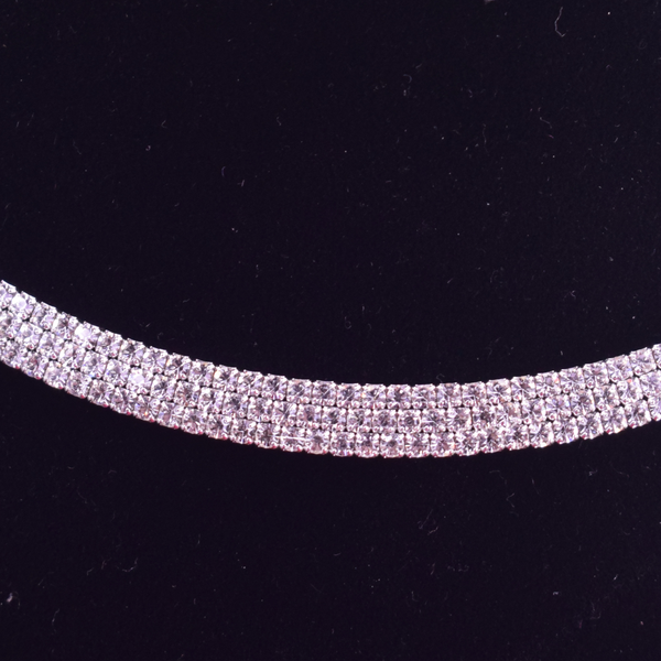 Classic Crystal Tennis Necklace