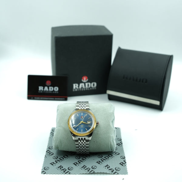 Golden Horse Blue Dial