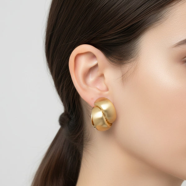 Aurelia Golden Hoops