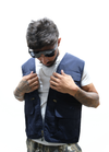 Navy Blue Multi-Pocket Utility Travel Vest