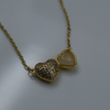 Twin Heart Grace Pendant