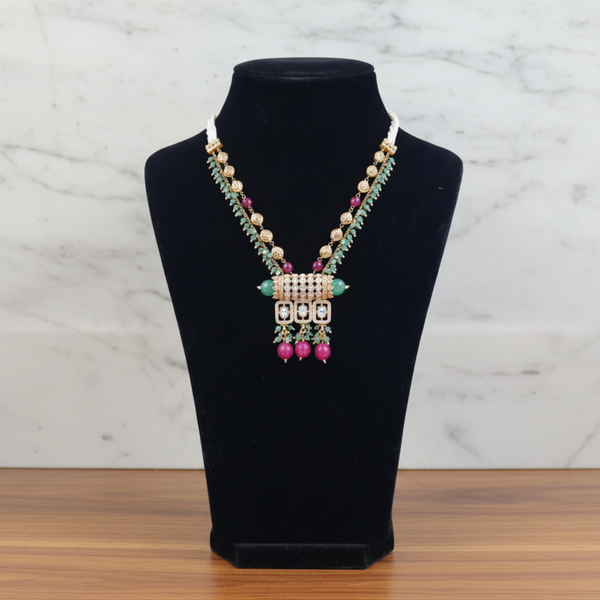 Royal Kundan Bead Necklace