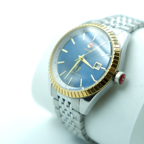 Golden Horse Blue Dial