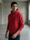 Classic Red Comfort Hoodie