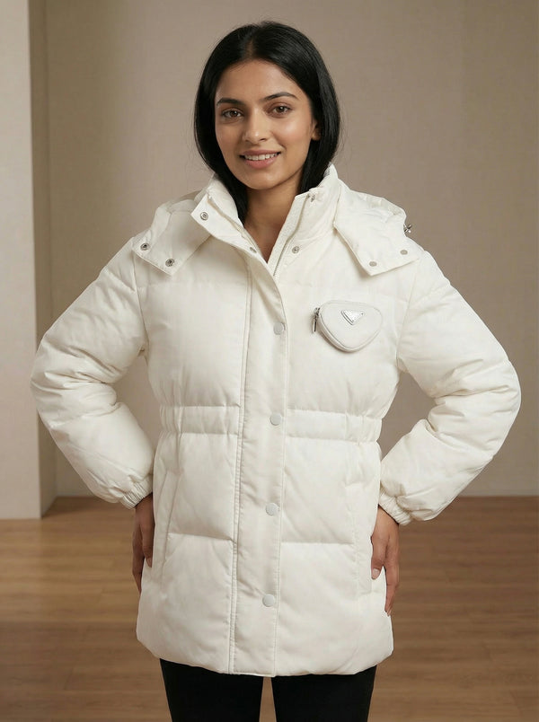 Ivory Winter Shield Jacket