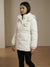 Ivory Winter Shield Jacket