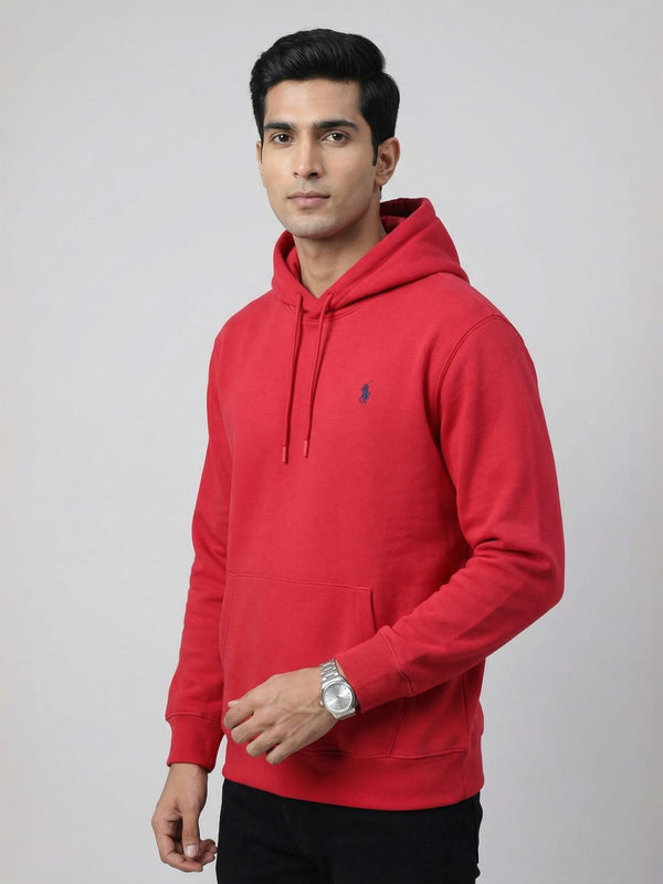 Classic Red Comfort Hoodie